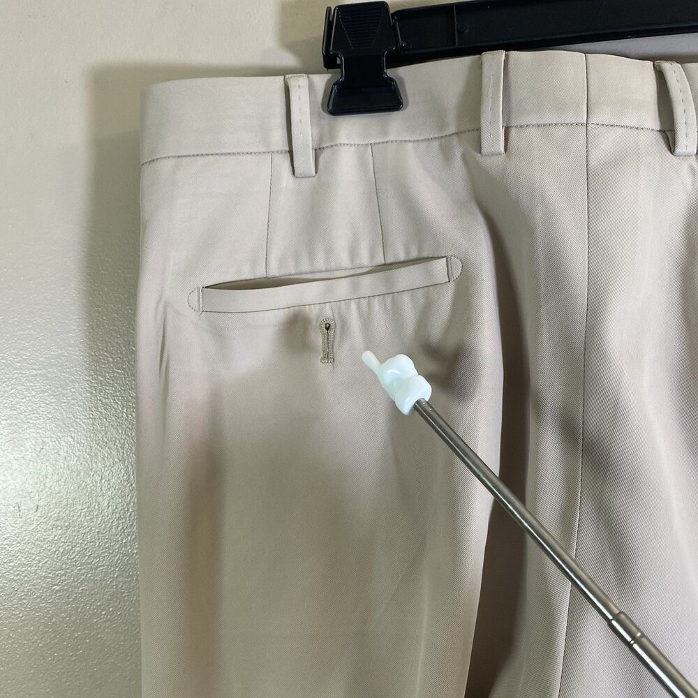Peter Millar Crown Sport Men Beige Khaki Performance Golf Pants 36x30 MF16EB78FB - Picture 7 of 16
